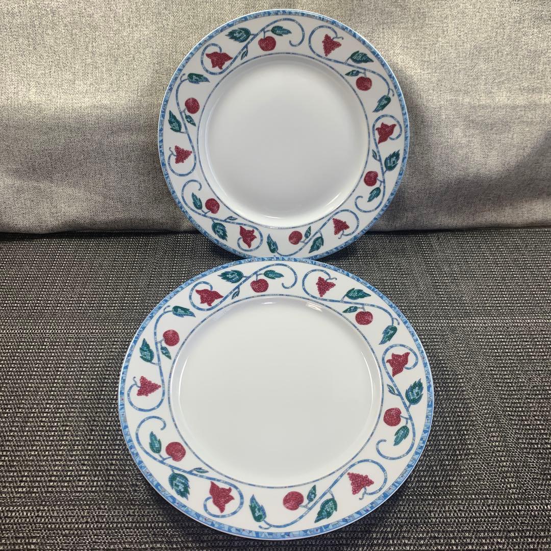 ①　アビランド　シャブリ　スープ　パン　ディナー　プレート　皿　パスタ　シチュー