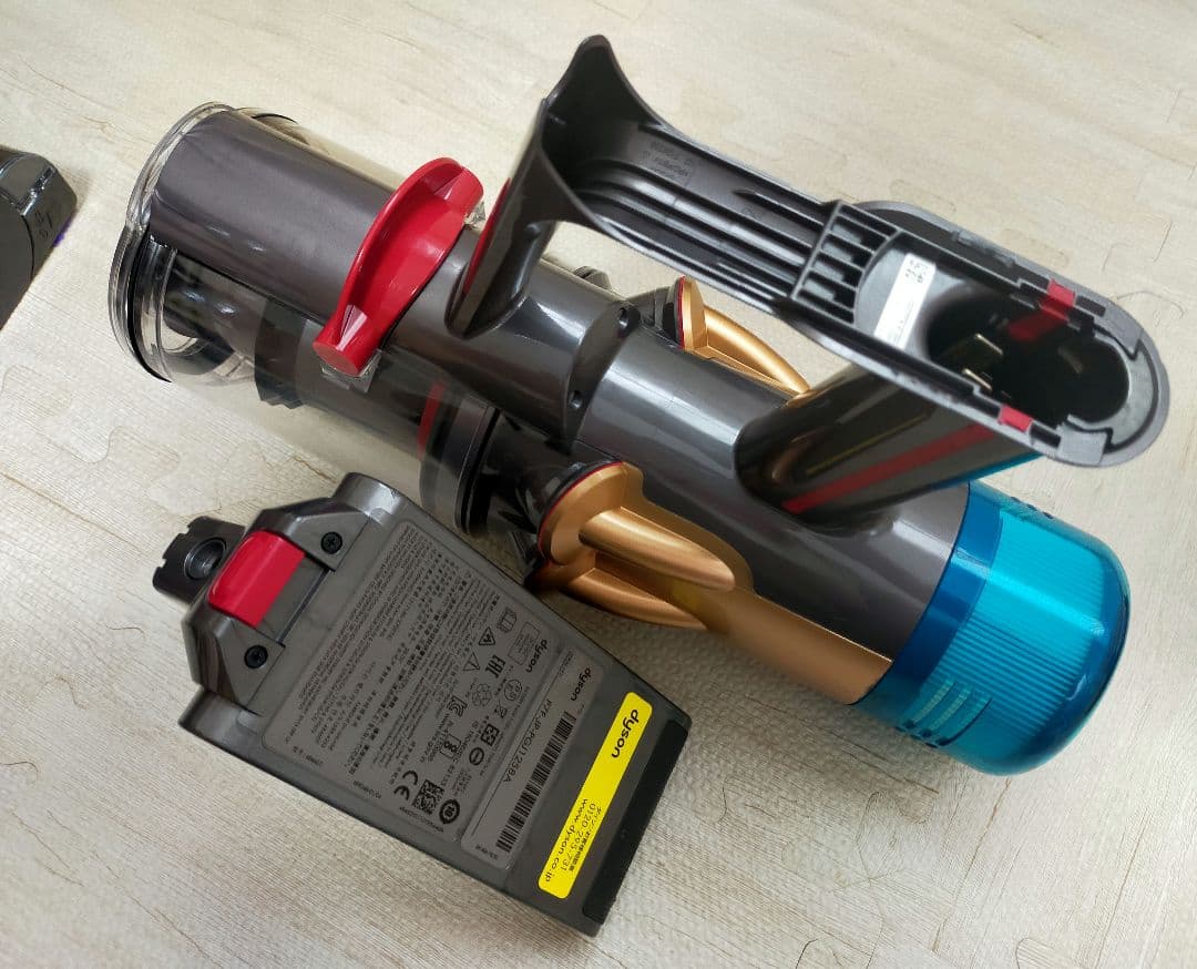 【分解洗浄】ダイソン V12 Detect SV20 イエローゴールド