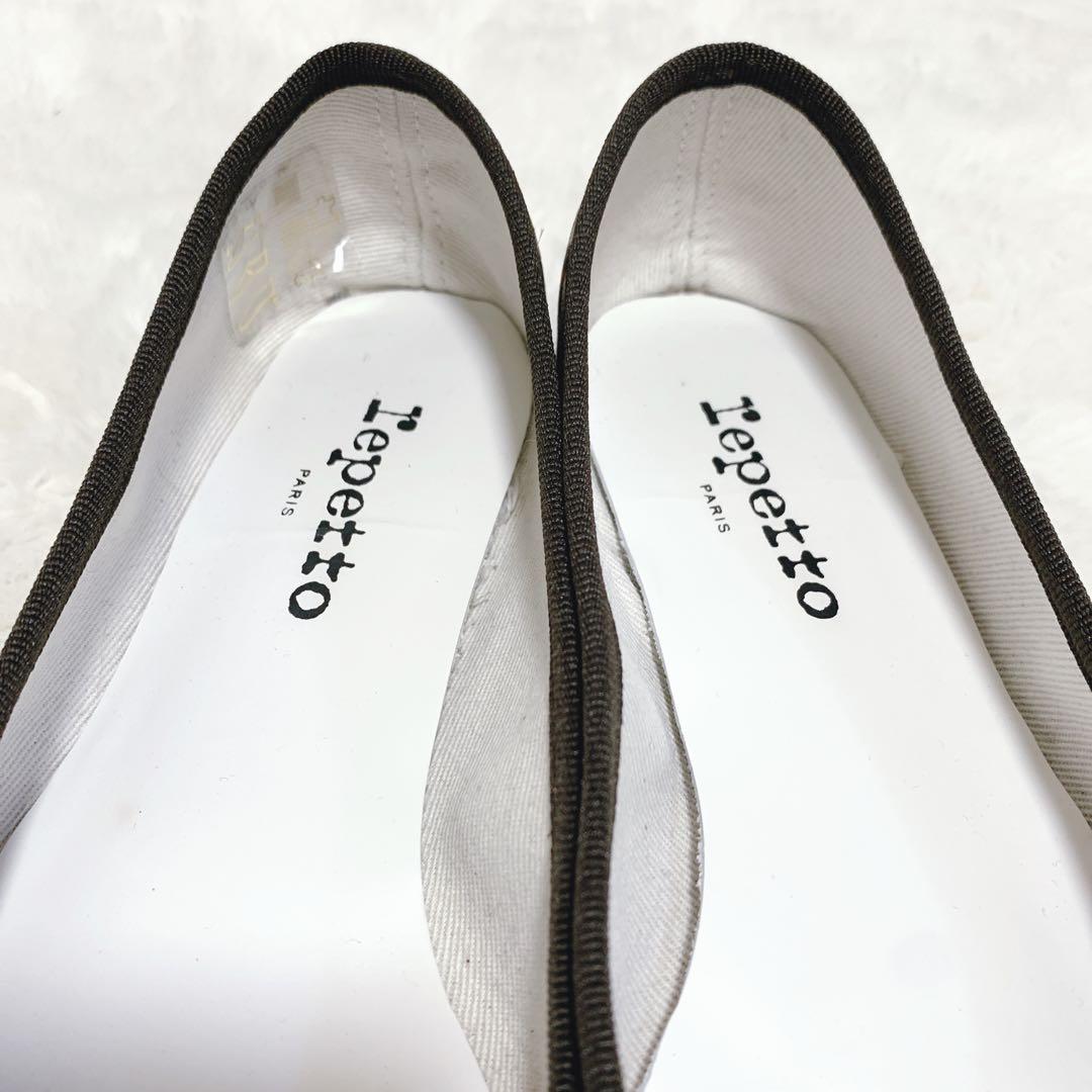repetto レオパード柄 ヒョウ柄 バレエシューズ ベルベット ベロア 37