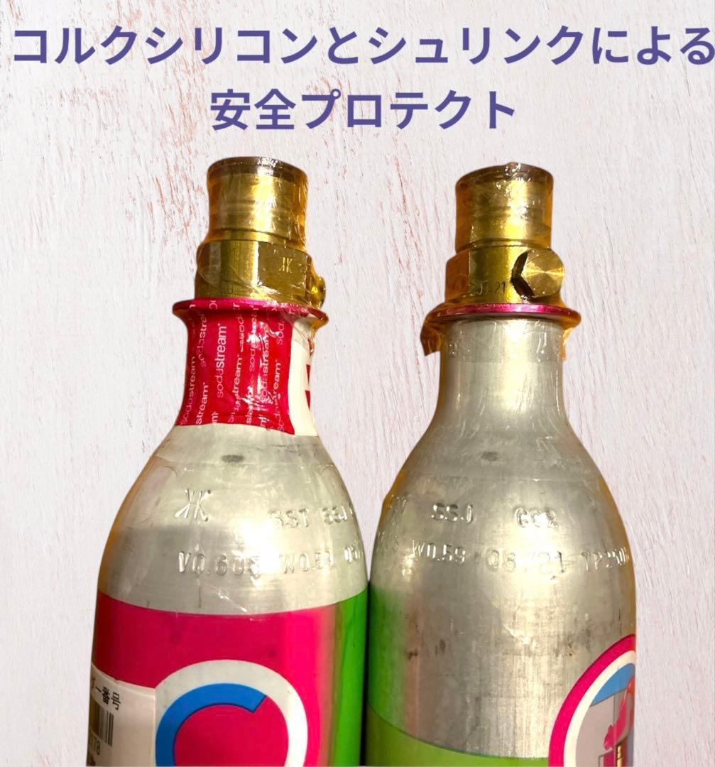 Sodastream Art ガスシリンダー2本　専用ボトル1本