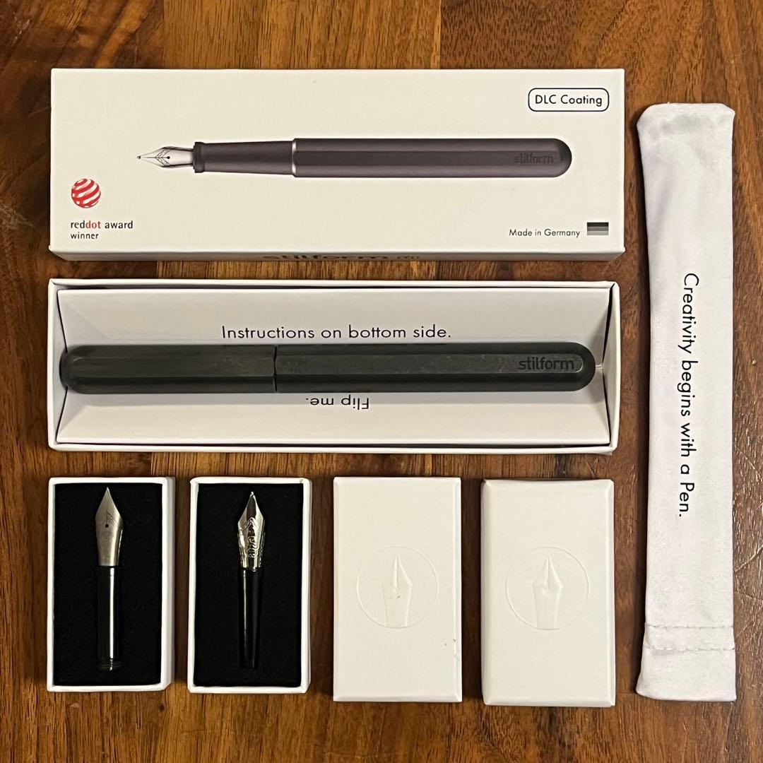 限定特価★希少【stilform】スティルフォーム オールチタン 最高級万年筆