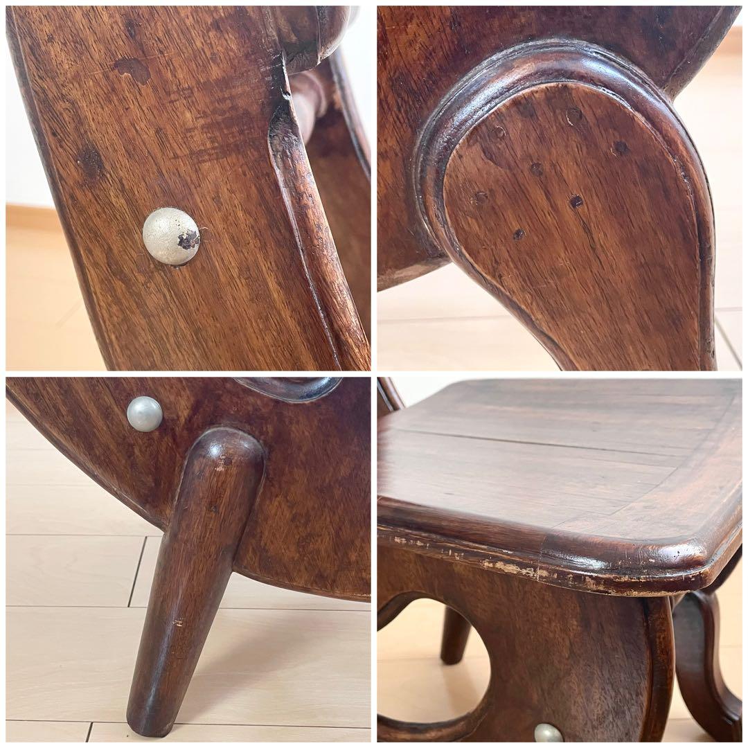 アンティークチェア ラウンジチェア 無垢 イギリス フランス カントリー 民芸