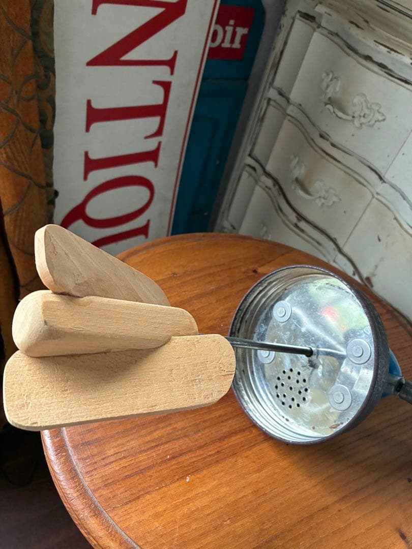 イギリス　アンティーク　バター　メーカー　マヨネーズ　メーカー　チャーン　ブルー