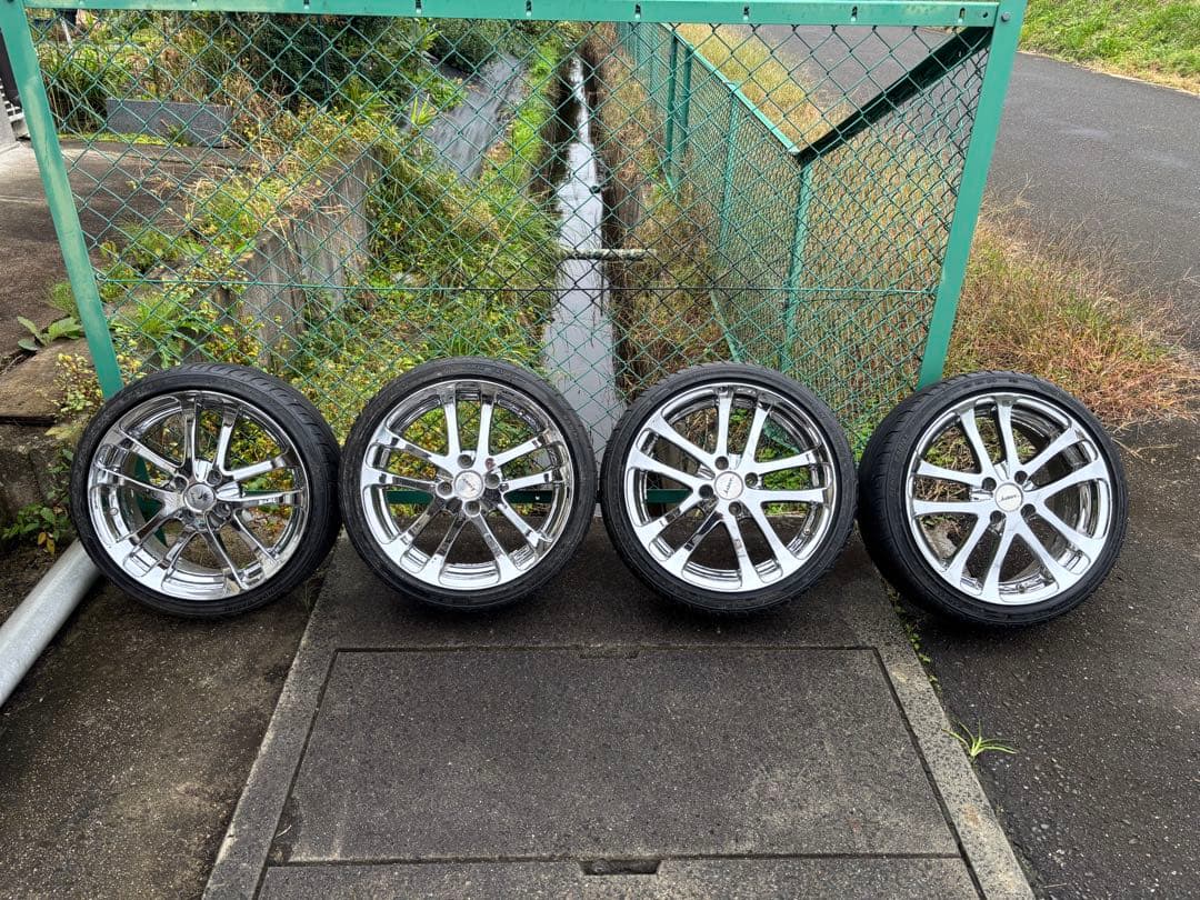 16インチクレンツェ クロームホイール 4本セット