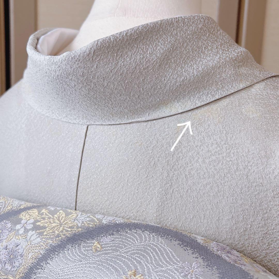 難あり　訪問着　裄65 スワトウ　蘇州　刺繍　卒業式　入学式　S 緑　水色