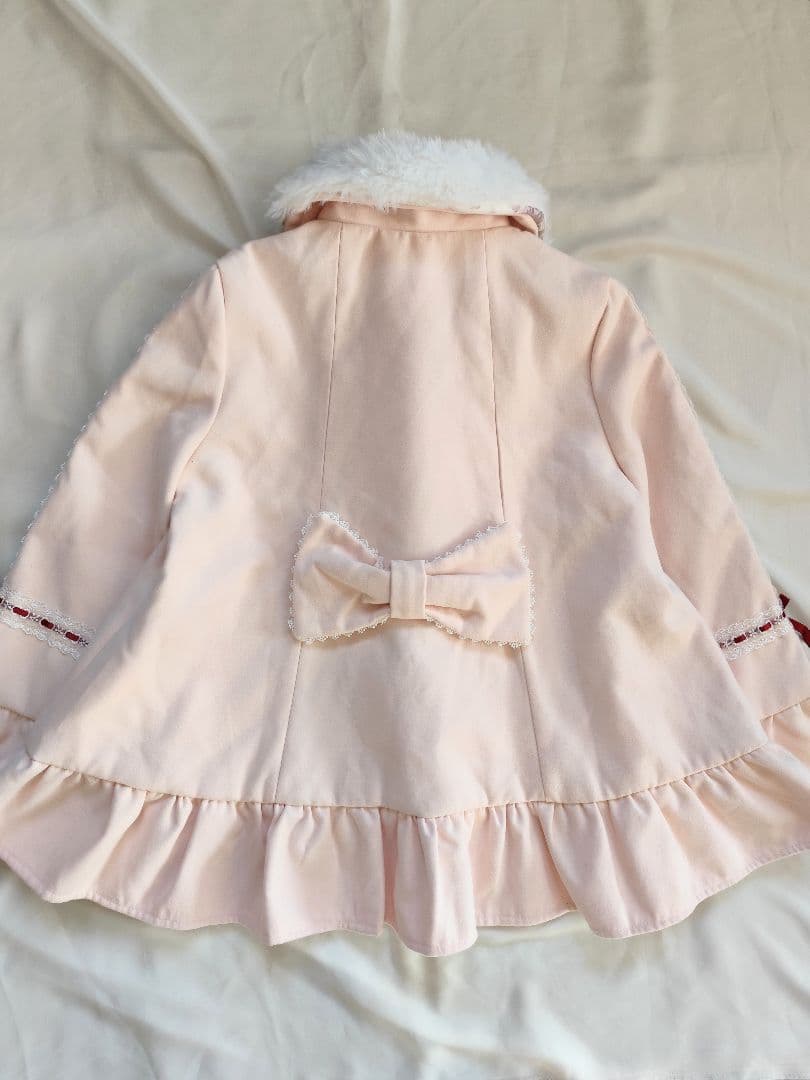 コート プレゼント Aライン ピンク