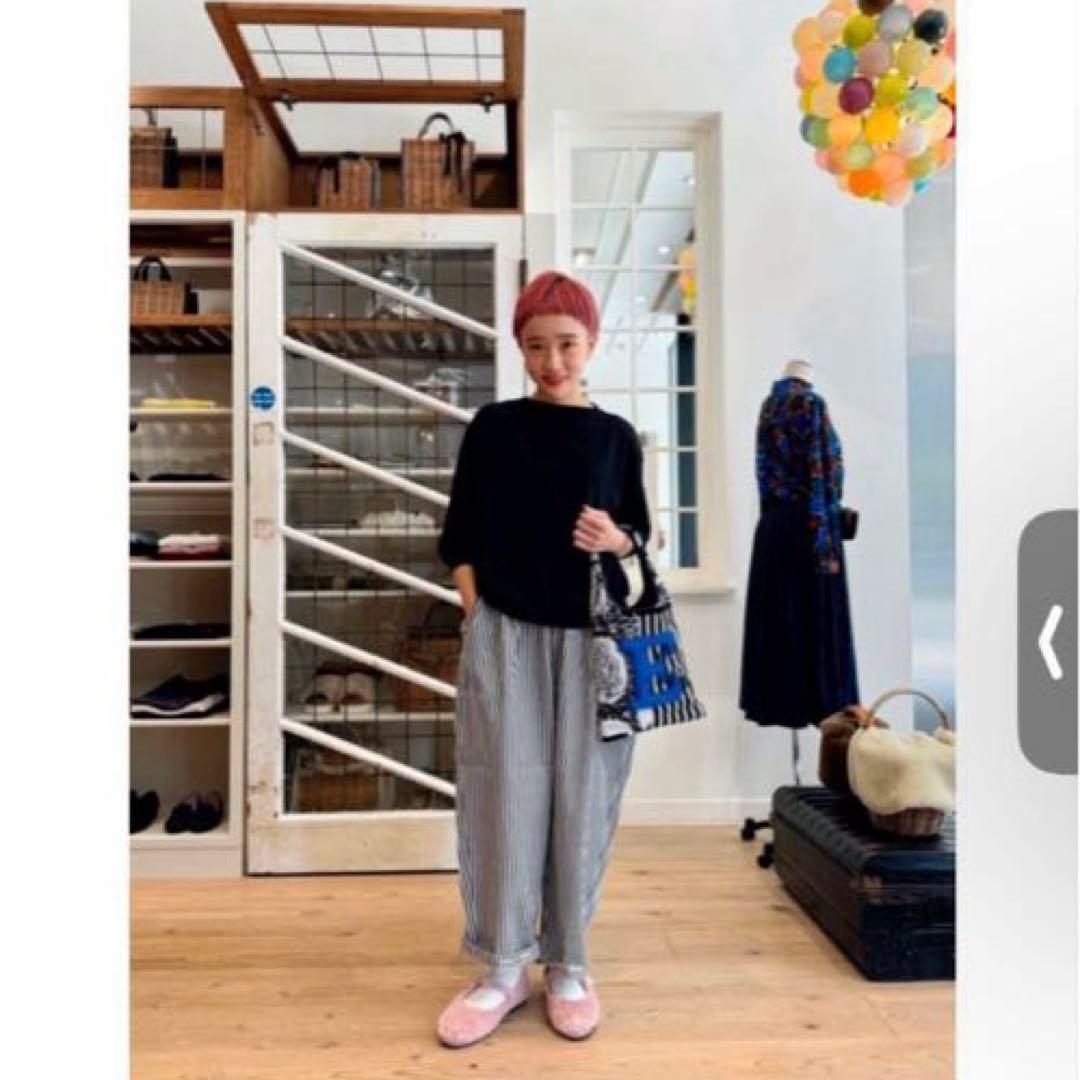 極美品　Sciuscia シューシャ　MARYJANE ファーシューズ　フラット