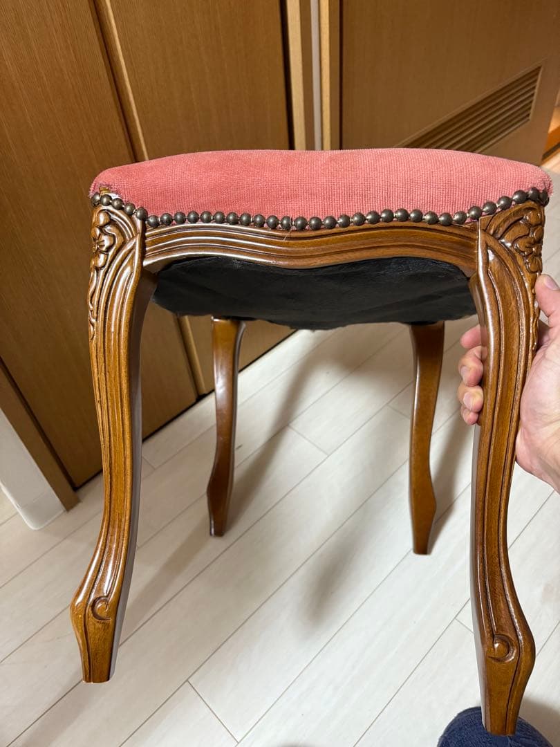 【美品】イタリア 家具 ヴェローナクラシックドレッサー&スツール 猫脚