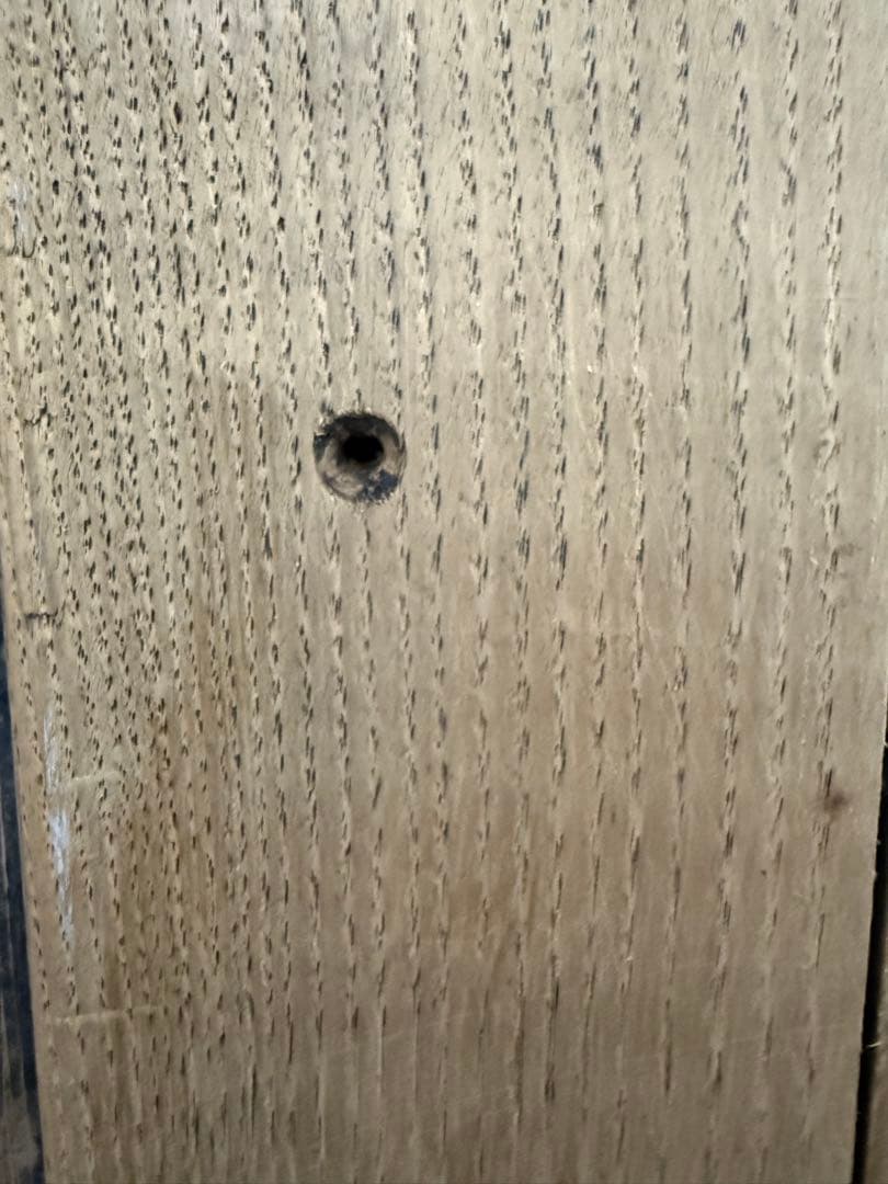 ビンテージ コンソールキャビネット 剥離