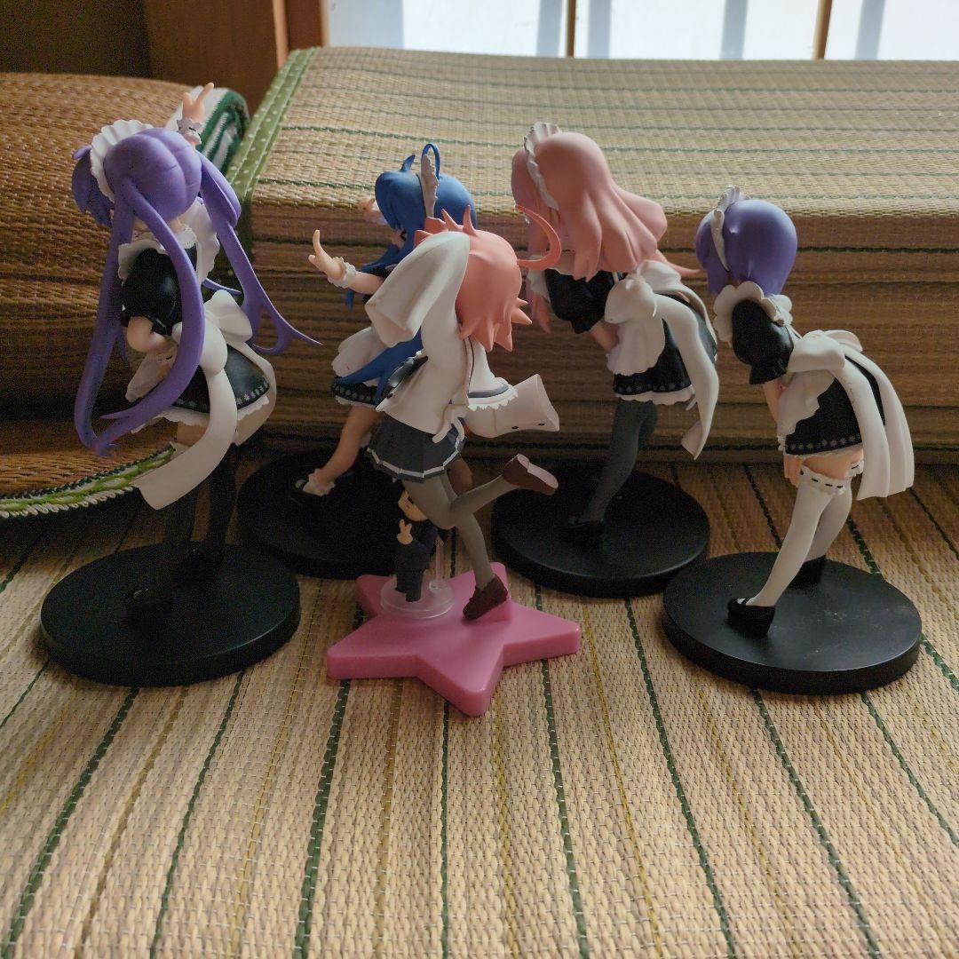 箱なし。らき☆すた おんすて　フィギュア　４種+２