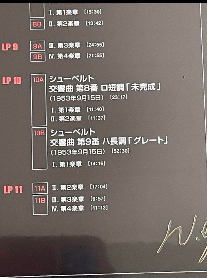 国内盤フルトヴェングラーRIAS録音LP-BOX日本語解説未開封特典付廃盤レア