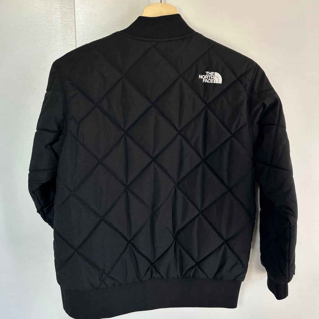 ノースフェイス　キッズ　キルティングジャケット　黒　140 ブルゾン