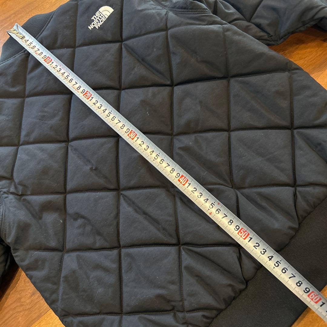 ノースフェイス　キッズ　キルティングジャケット　黒　140 ブルゾン