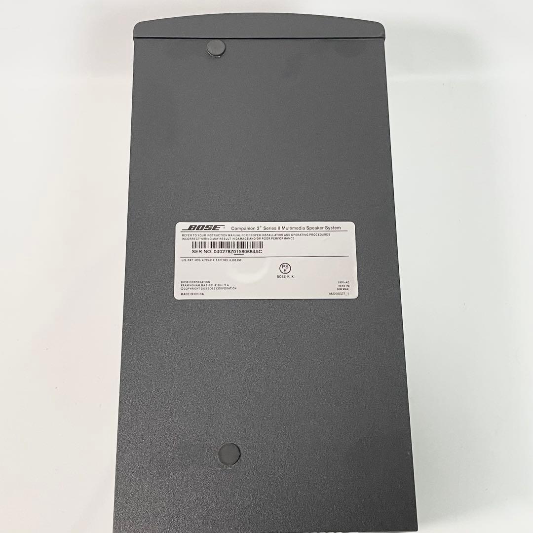 【美品】BOSE Companion3 Series II スピーカー