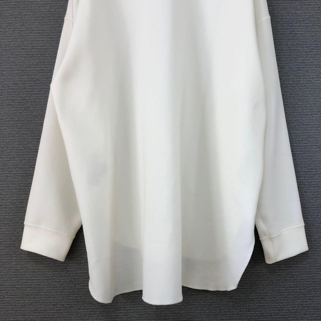 Whim Gazette Vガゼットプルオーバー 36 オフホワイト