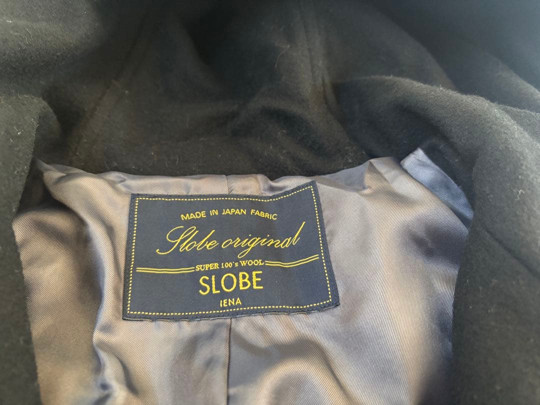 SLOBE IENAスローブイエナ　ソフトメルトンショートフードコート　38