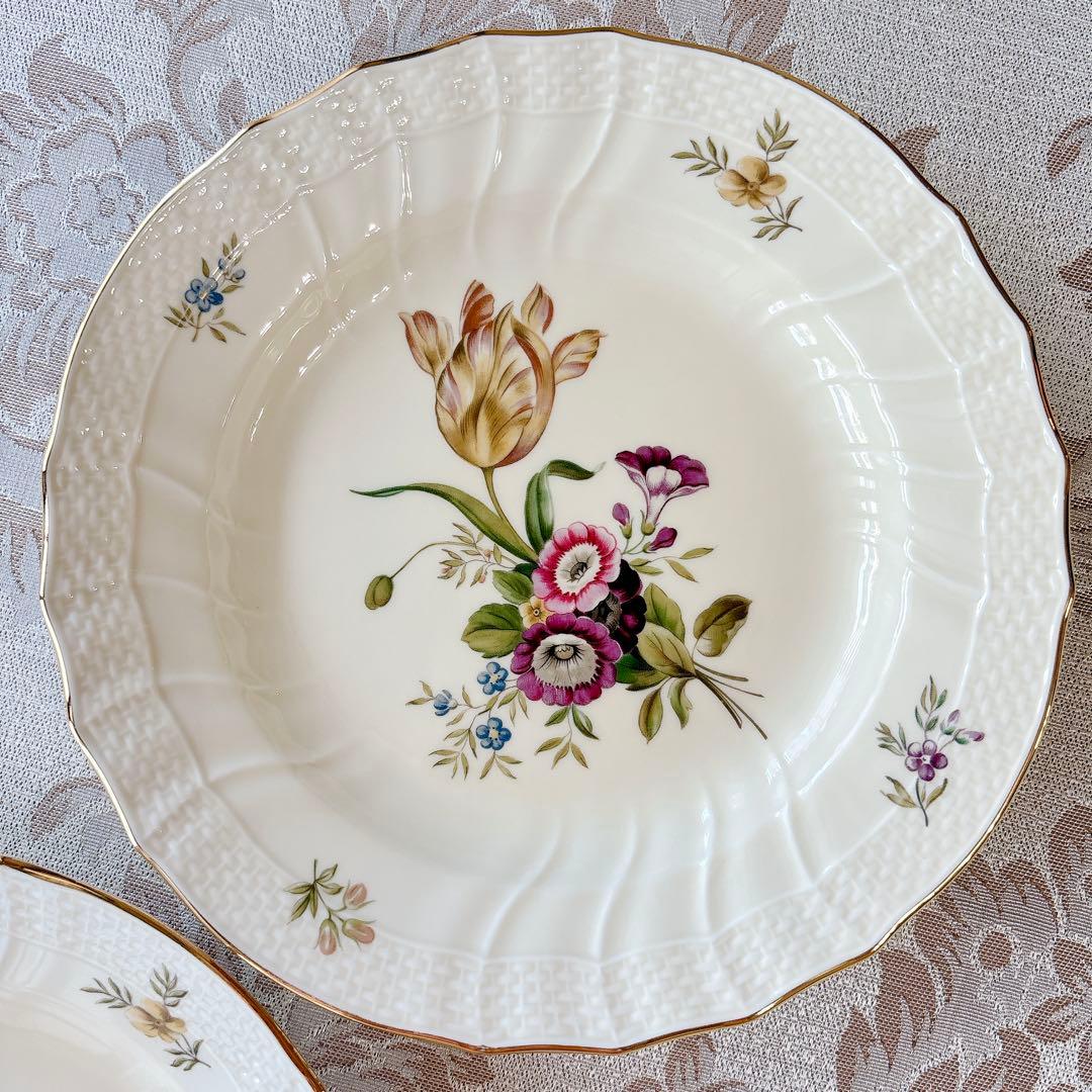 未使用❤️ヴィンテージ❤️ロイヤルコペンハーゲン❤️フリセンボー❤️皿　20センチ　ペア