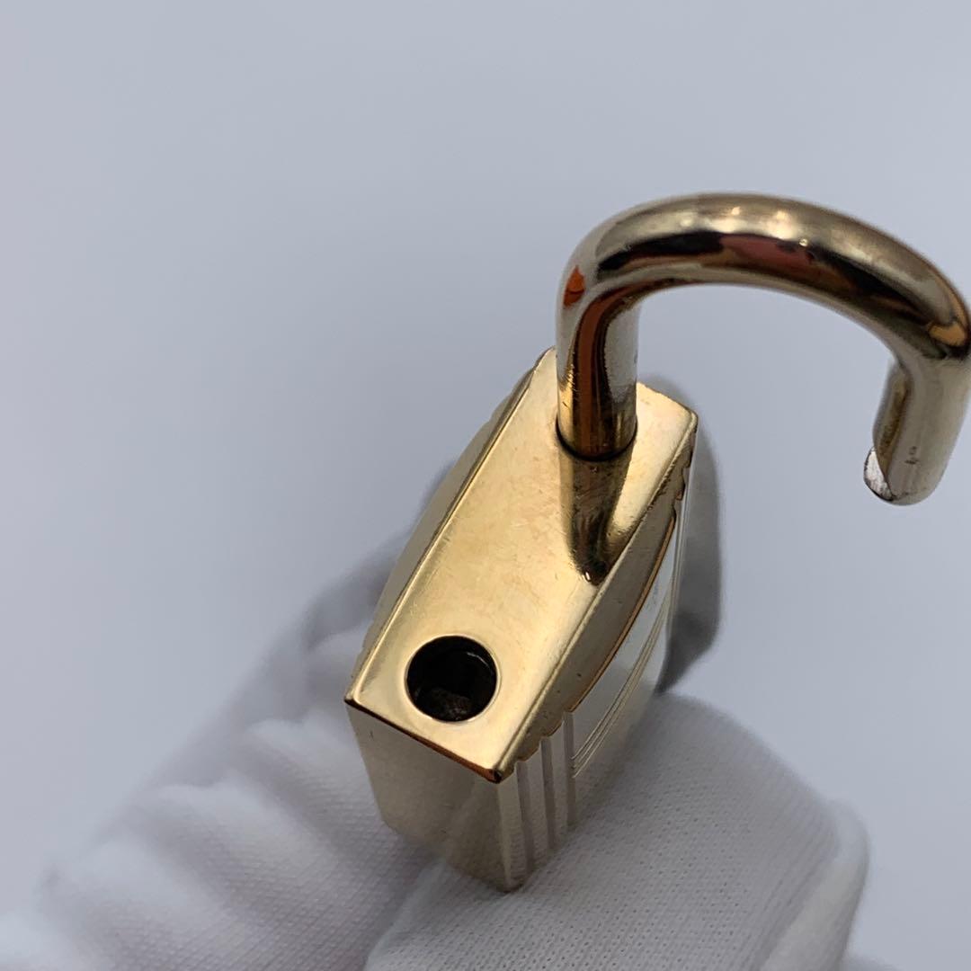 HERMESエルメス カデナ 110番 ゴールド 24Kメッキ 鍵付き 南京錠