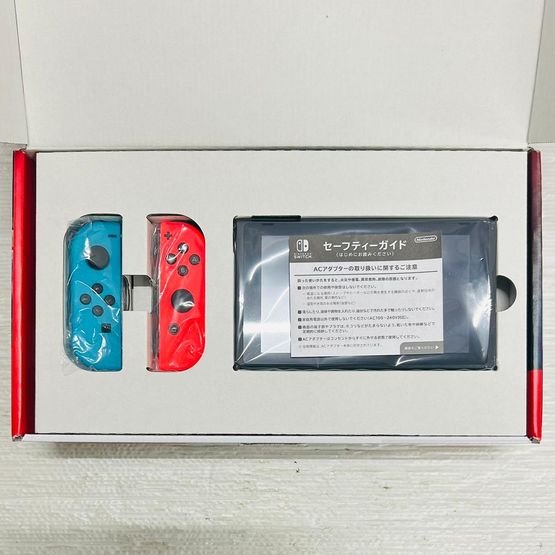 ★未使用品★極美品Nintendo Switch ネオンブルー/ネオンレッド