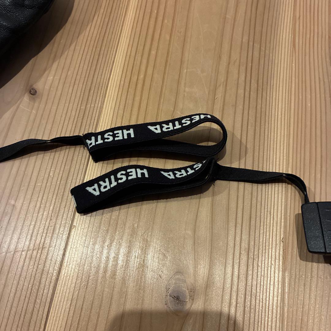 Hestra スキーグローブ 3-finger gtx フルレザー　ハンドカフ付