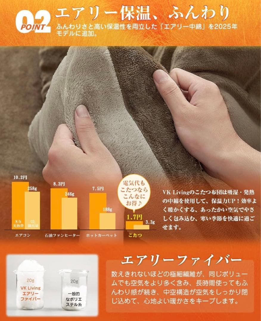 東谷 こたつ kenny ケニー コタツテーブル105cm こたつ布団付