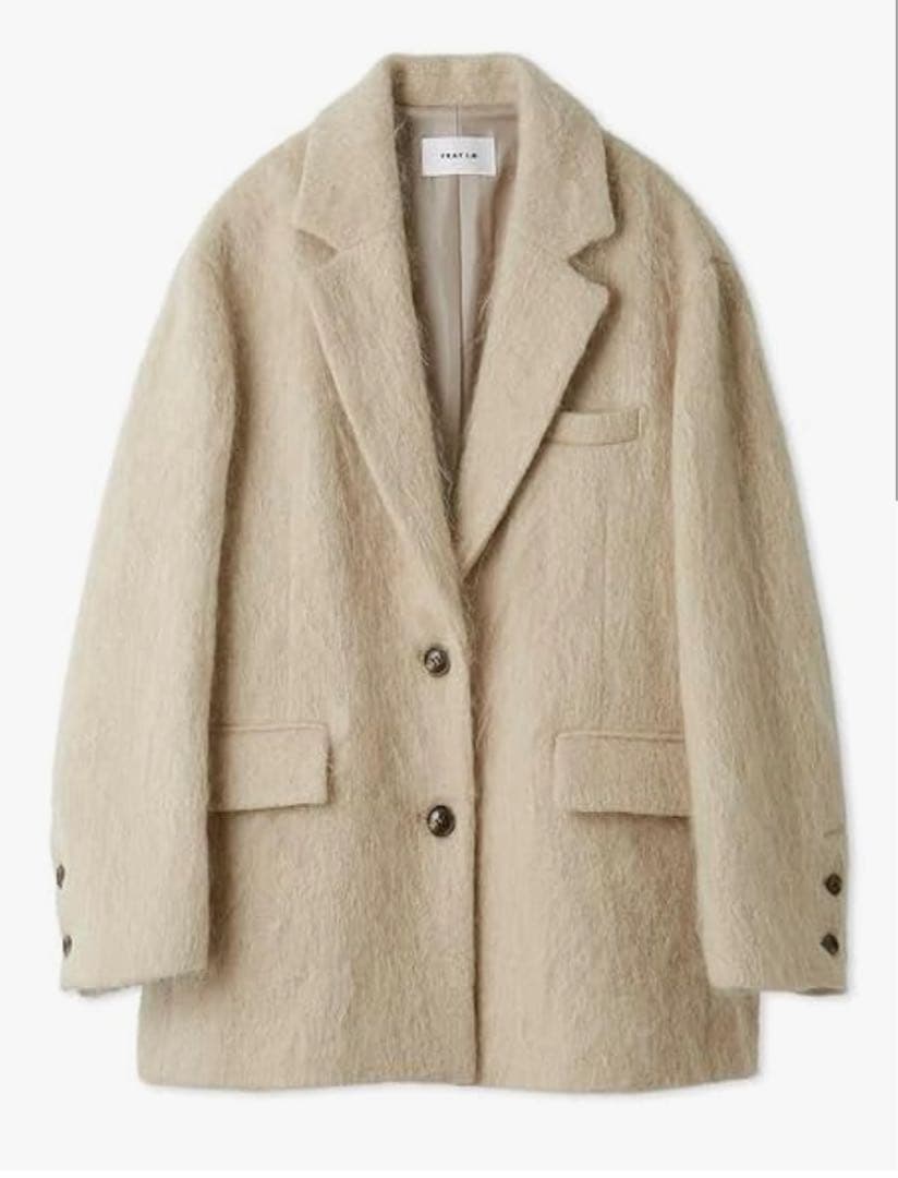 即日発送可　FRAY I.D テーラードオーバージャケットコート