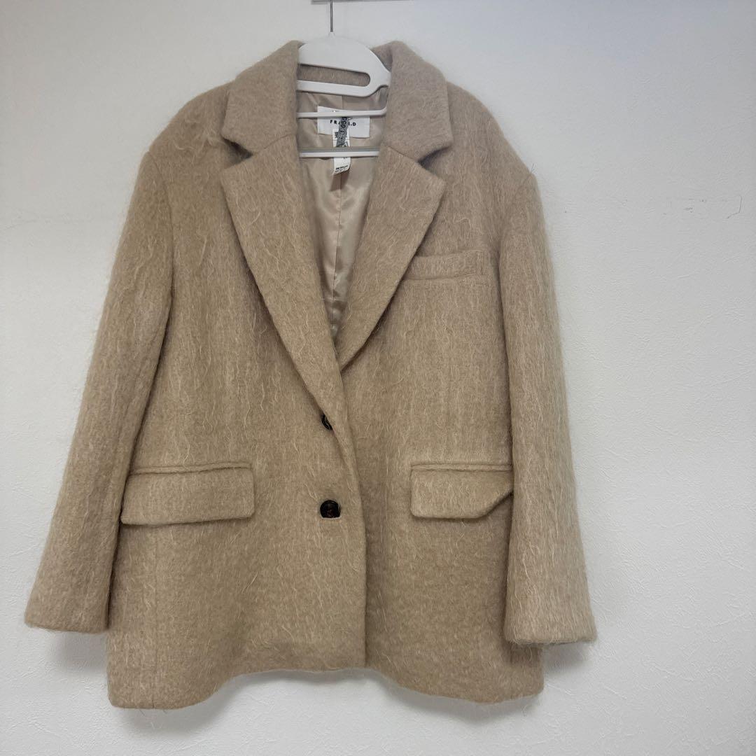 即日発送可　FRAY I.D テーラードオーバージャケットコート