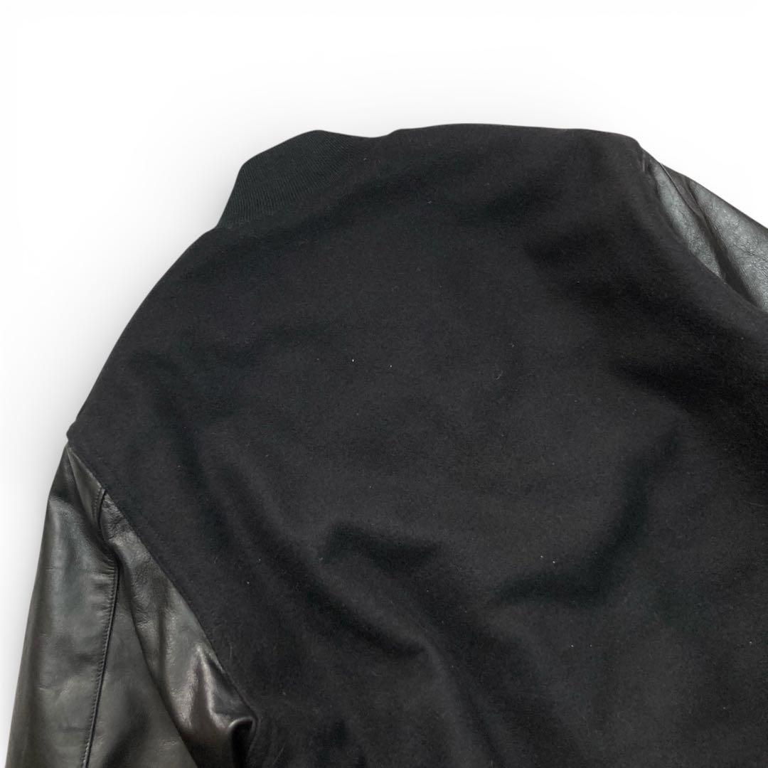 【ビッグサイズ】HOLLOWAY ブラック レザー スタジャン 3XL USA製