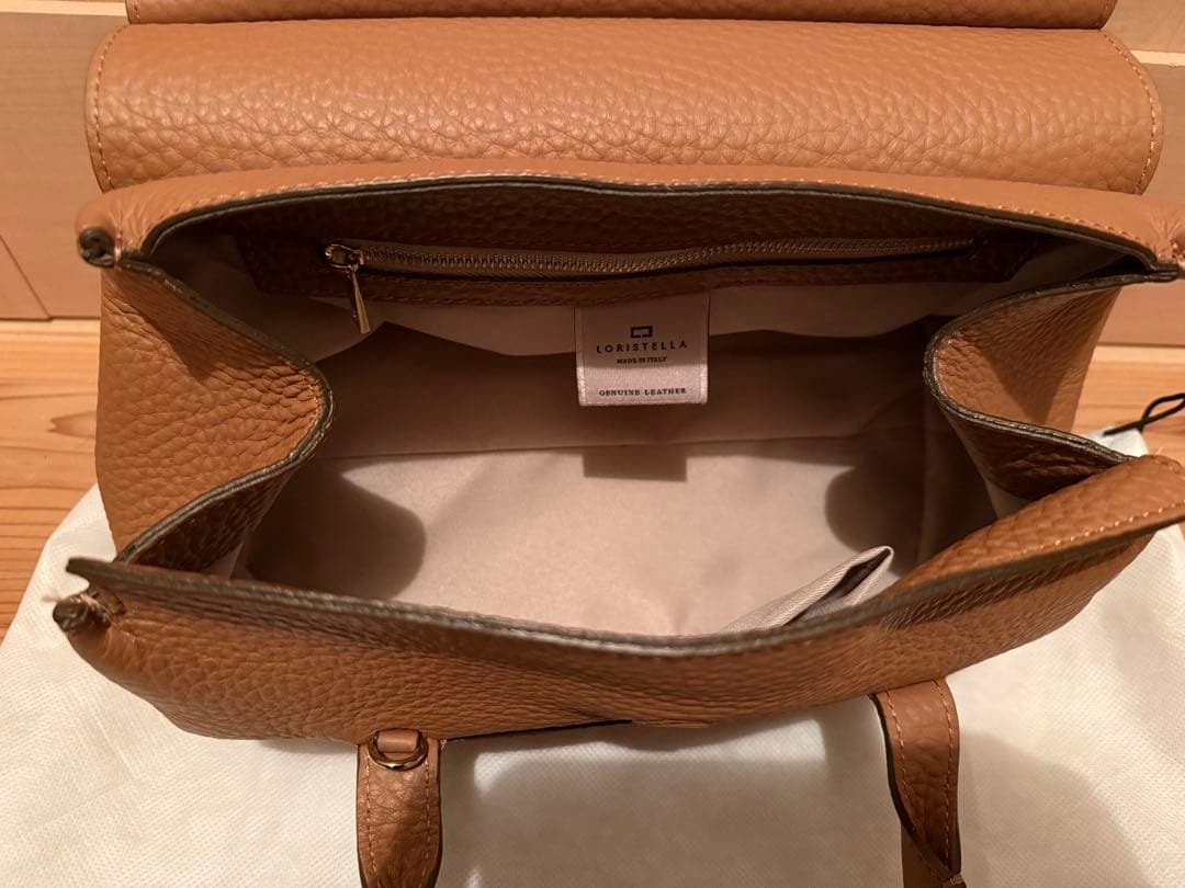LORISTELLA レザーポストンバッグ