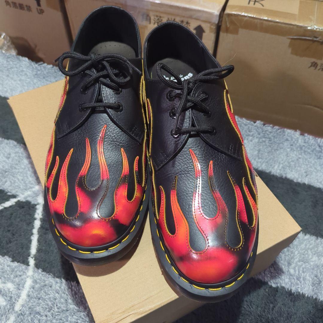ドクターマーチン 1461 FLAME 3 ホール シューズ フレイム 29cm