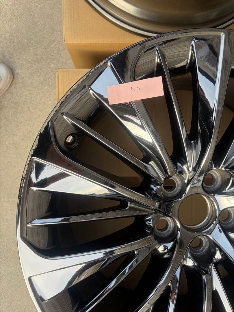 【人気】レクサス50LS 純正オプションホイール　20インチ　4本セット