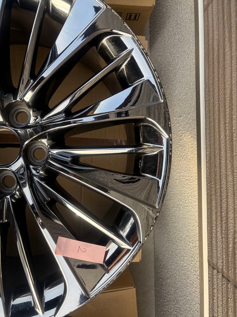 【人気】レクサス50LS 純正オプションホイール　20インチ　4本セット