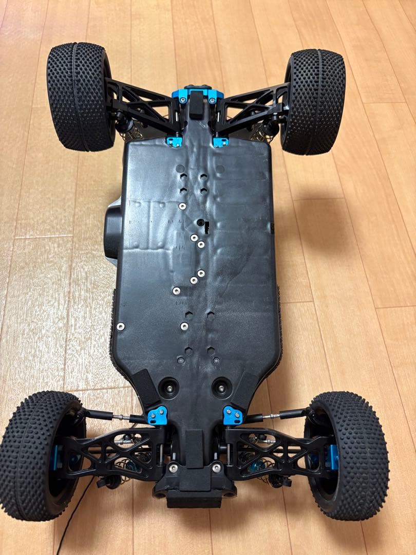 タミヤ4WDバギーDB01ドゥルガとフタバ3PMプロポ（説明書付き）のセット