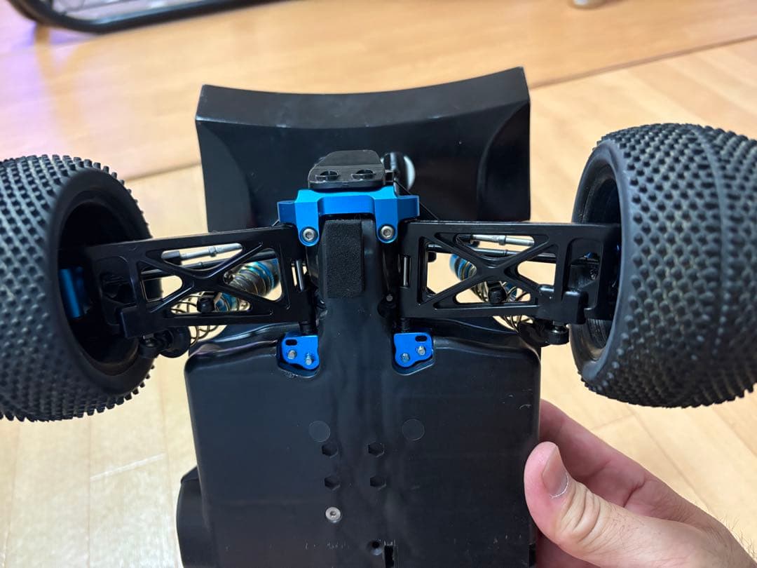 タミヤ4WDバギーDB01ドゥルガとフタバ3PMプロポ（説明書付き）のセット