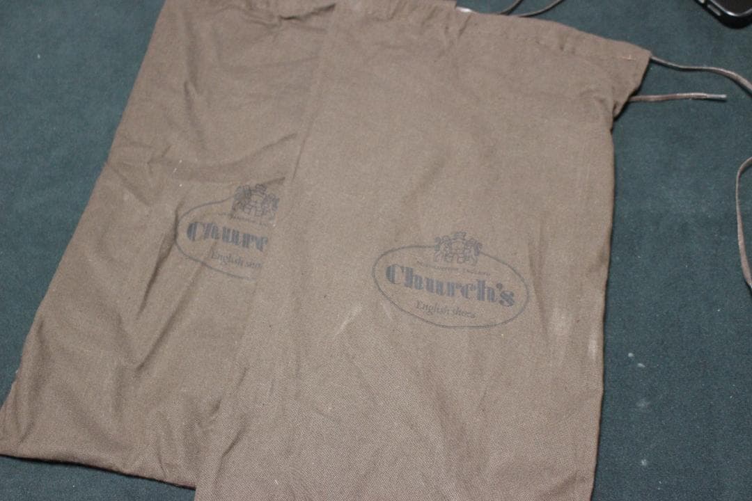 【新品】Church’s 73ラスト ストレートチップ 黒カーフ 革底 7.5F