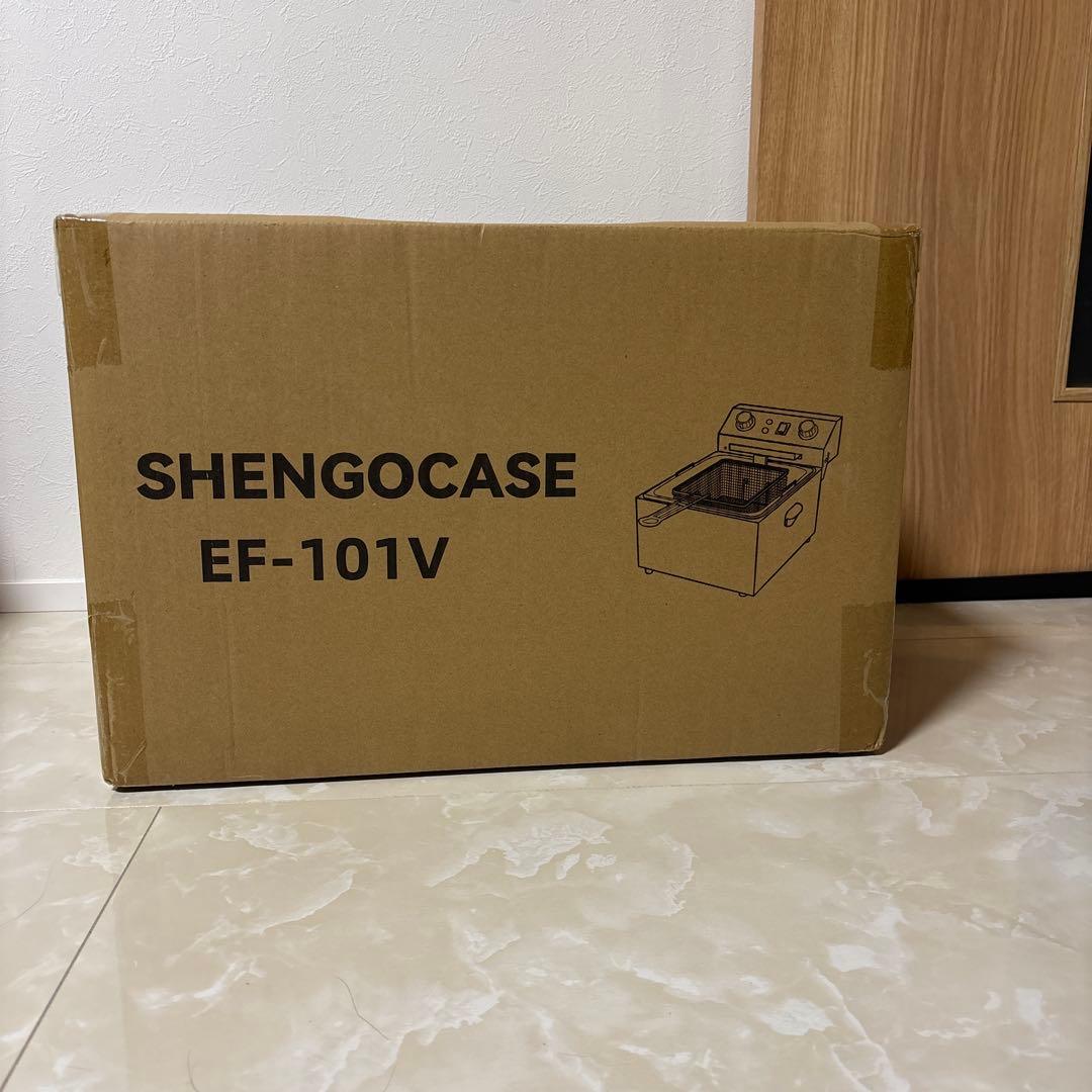 電気フライヤー 10L 卓上フライヤー 揚げ物器 ミニフライヤー