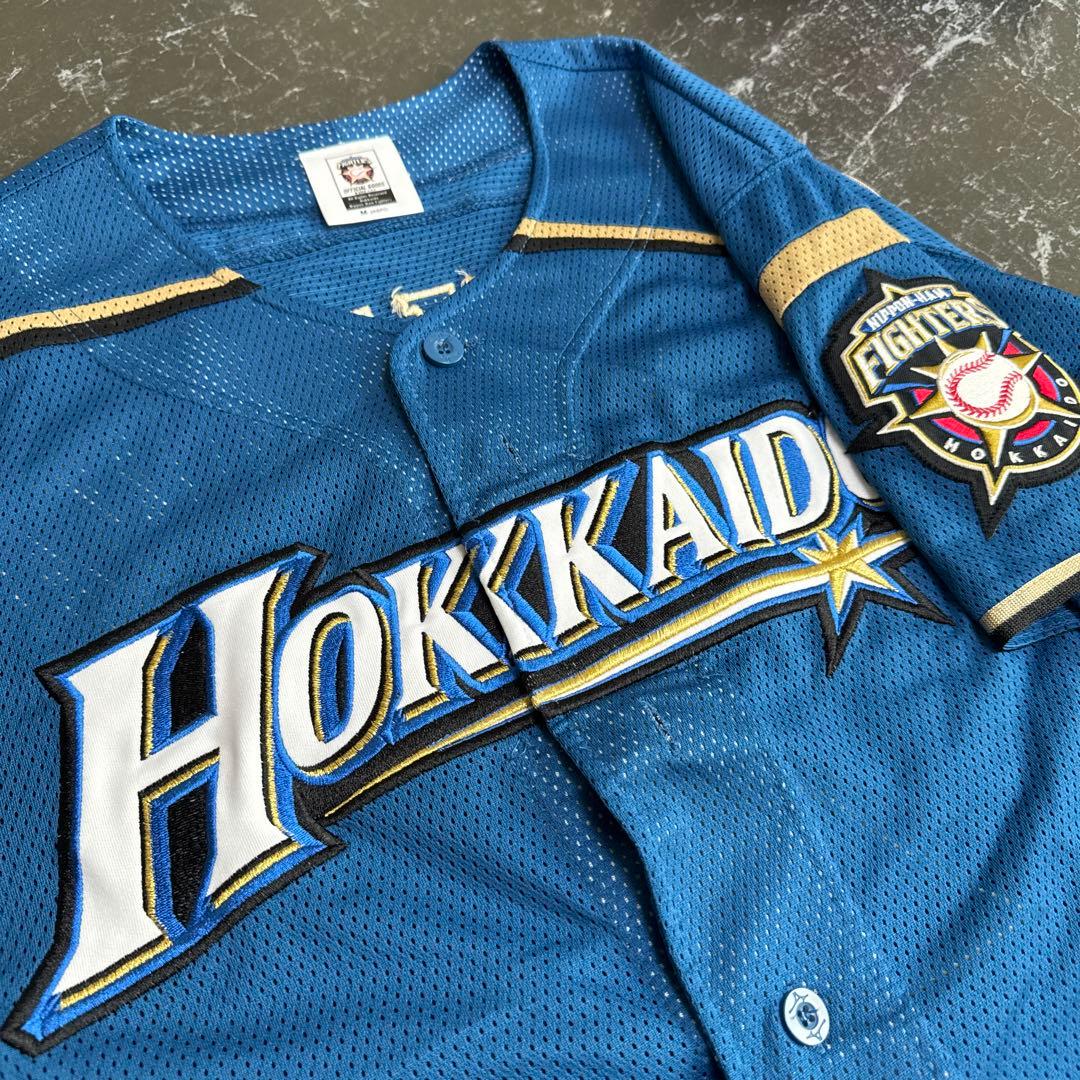 北海道日本ハムファイターズ 西川遥輝選手2018限定ユニフォーム スカイブルー