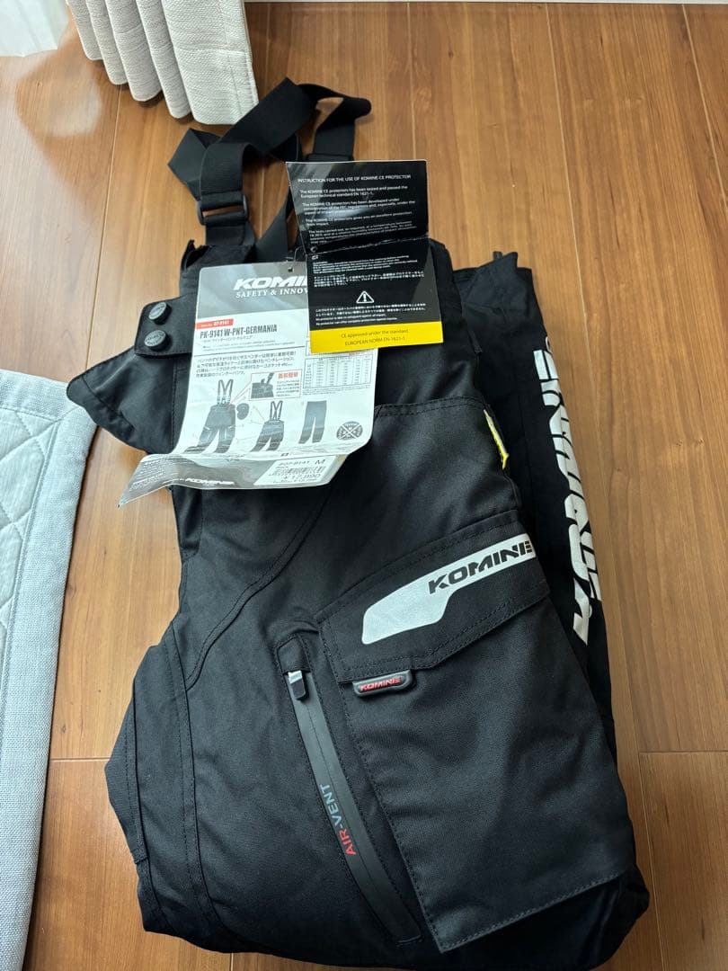 コミネ KOMINE ウィンターパンツGERMANIA ブラック Mサイズ