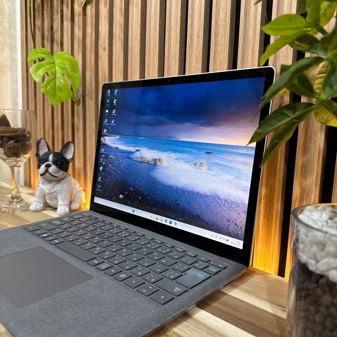 準美品‼️Surface Laptop 4☘プラチナ☘第11世代☘ノートパソコン