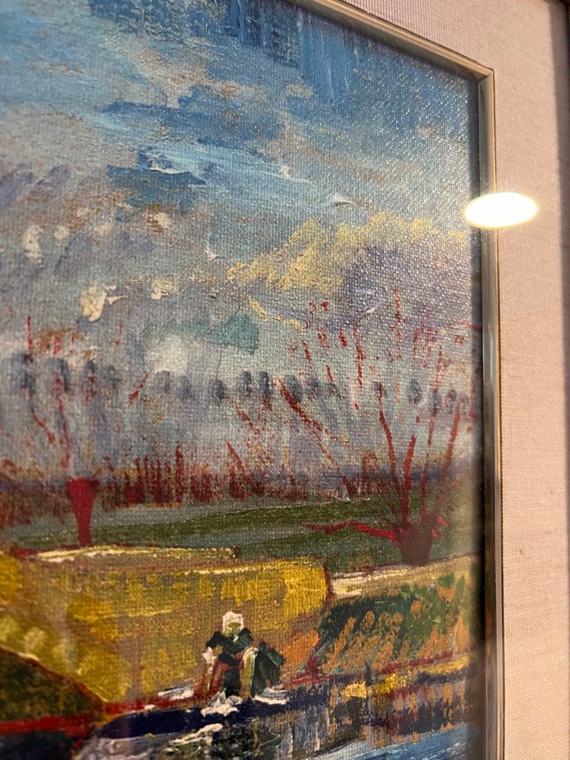 フィンセント・ファン・ゴッホ ヴィゲラ運河にかかるグレーズ橋　ポーラ美術館