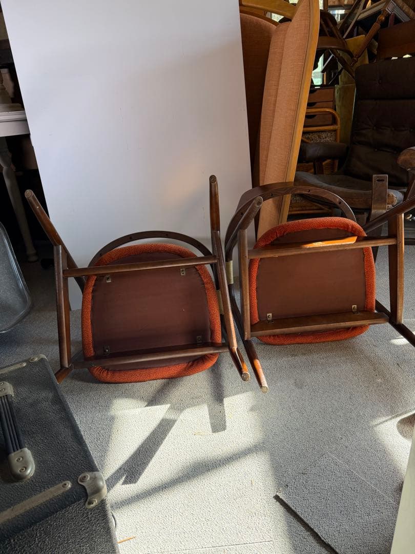 オールドキツツキ 飛騨産業 アイガーチェア アームチェア 2脚 Gマーク名作