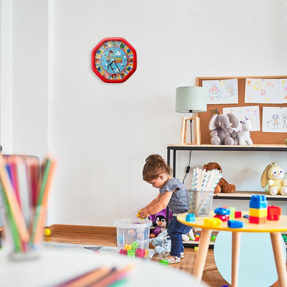 ディズニー トイ・ストーリー からくり時計 4MH440MC01 赤