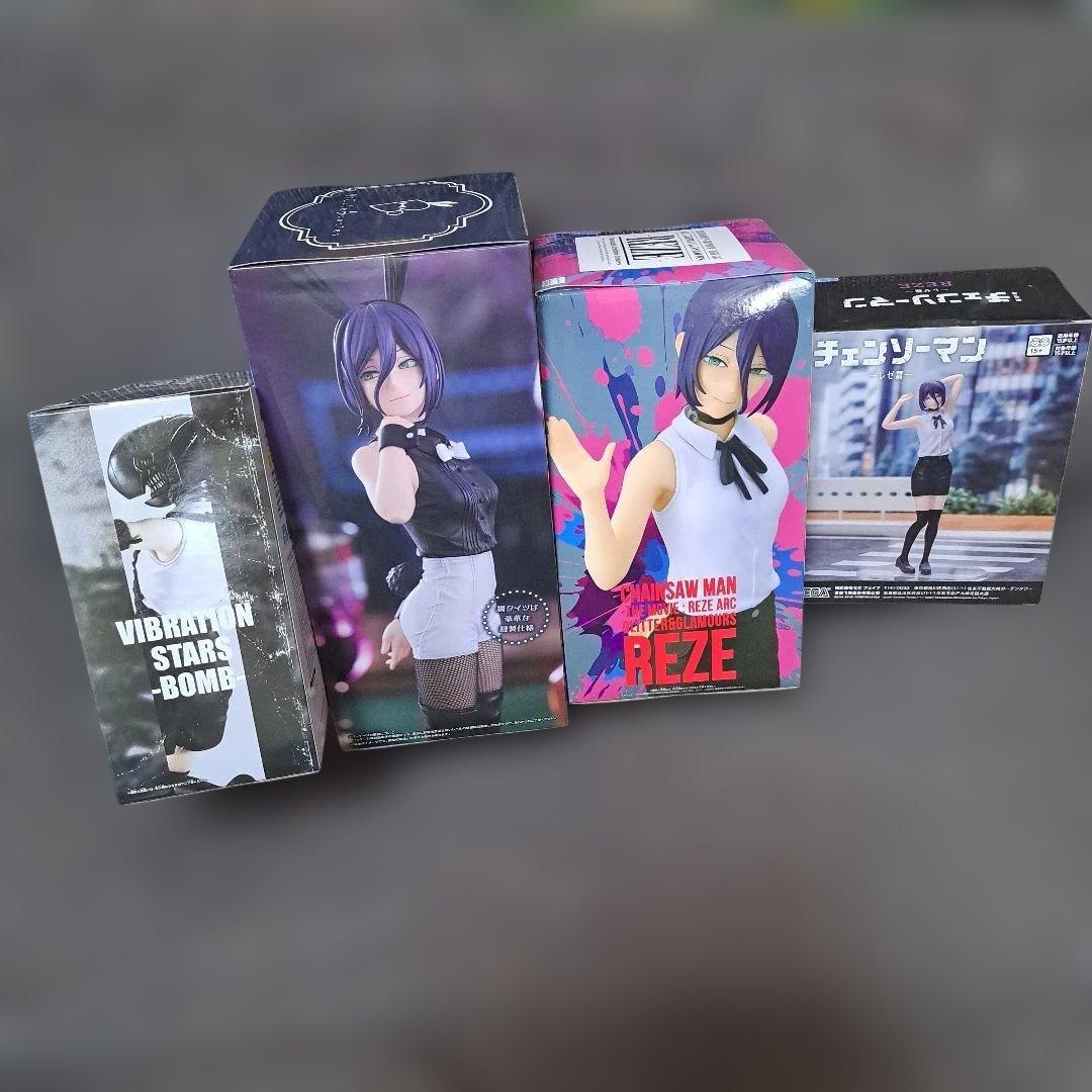 チェンソーマン　レゼ　ボム フィギュア　まとめ売り　4点セット