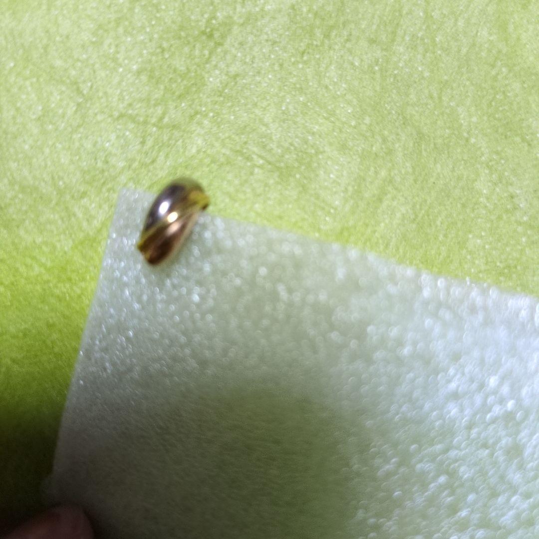 K18 コンビ ルーフピアス （片耳)