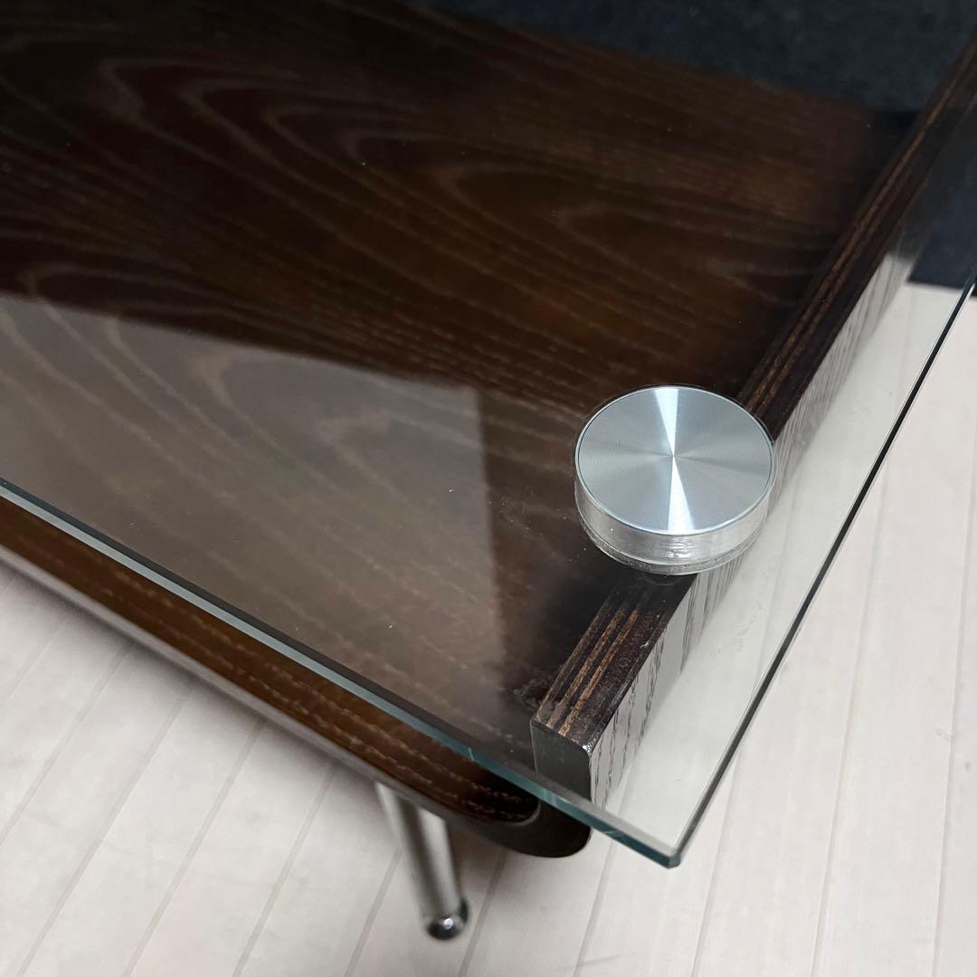 ミッドセンチュリー　スペースエイジ　センターテーブル ガラステーブル