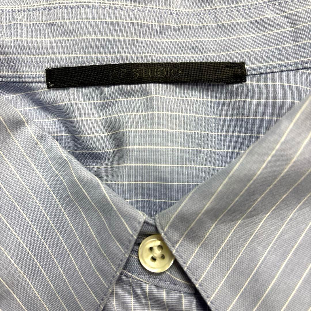 【美品】AP STUDIO◆ オリジナルストライプシャツ　フリー