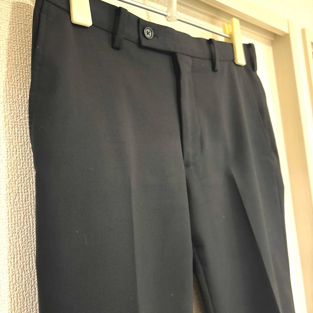半額！新品！上下セット！UNIQLOウールスリムジャケット46&パンツ79