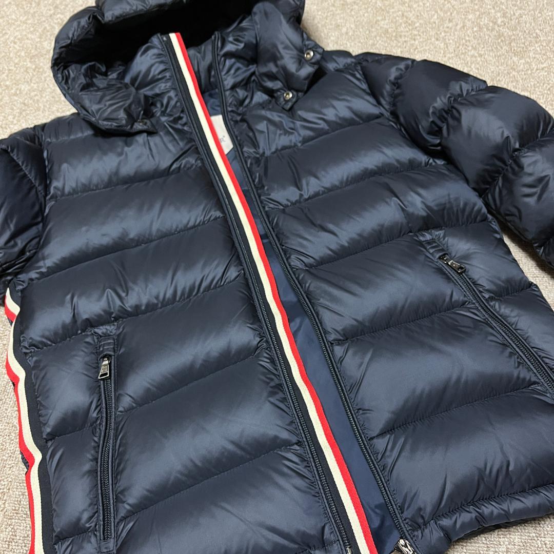 極美品 MONCLER モンクレール キッズダウン ネイビー 14 164cm