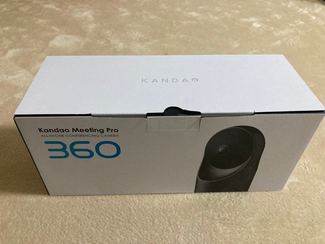【ほぼ未使用】Kandao Meeting Pro 360度web会議用カメラ