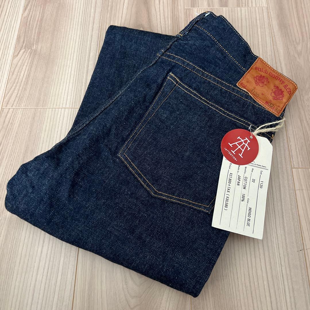 【新品｜32インチ】Fullcount 1120 ブーツカット（ワンウォッシュ）